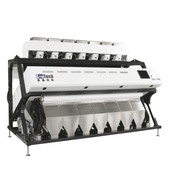beyaz Basmatik, yarı haşlanmış uzun taneli pirinç için optik renk ayırma makinesi