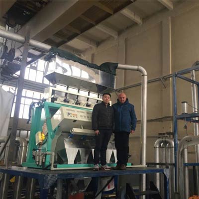 Makedonya'da plastik renk ayırma makinesi
